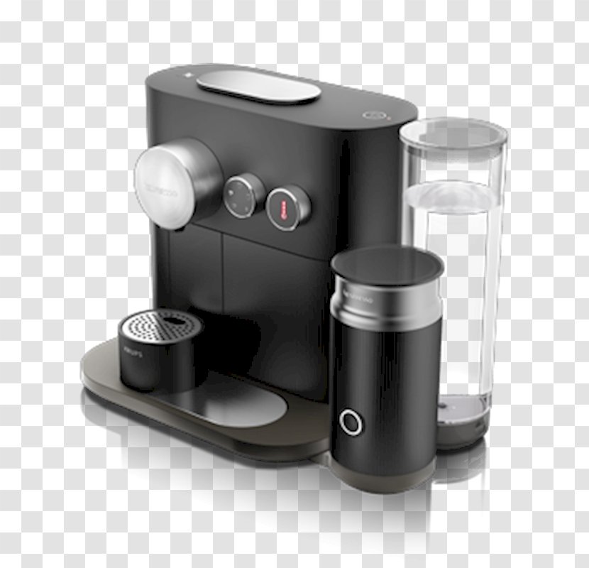 Nespresso Expert & Milk Coffeemaker Krups - Machine - Coffee Transparent PNG