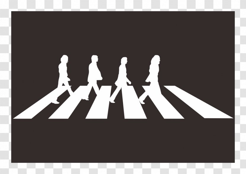 The Beatles Logo 0 Abbey Road - Watercolor - Rock Band Transparent PNG