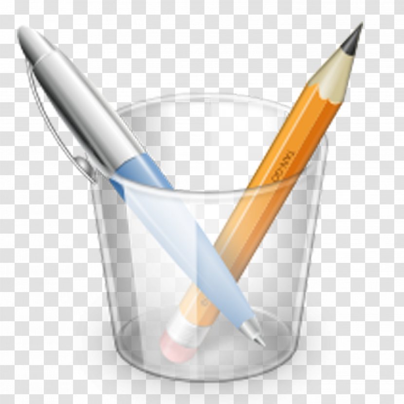 Stationery Pencil Icon - Brush Pot - Pen Transparent PNG