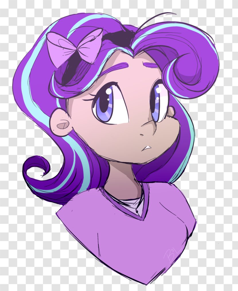 Pony Fan Art Drawing - Tree - Starlight Transparent PNG