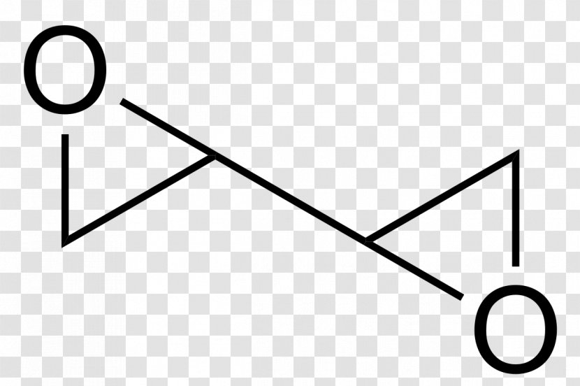 Diepoxybutane 1,3-Butadiene Epoxide Functional Group Chemical Compound - Butane - Black And White Transparent PNG
