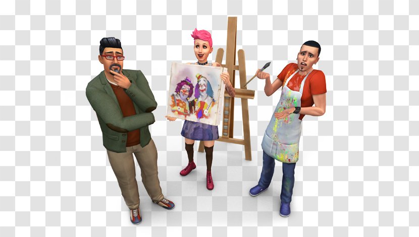 The Sims 3 4: Get To Work Video Game - Performing Arts Transparent PNG