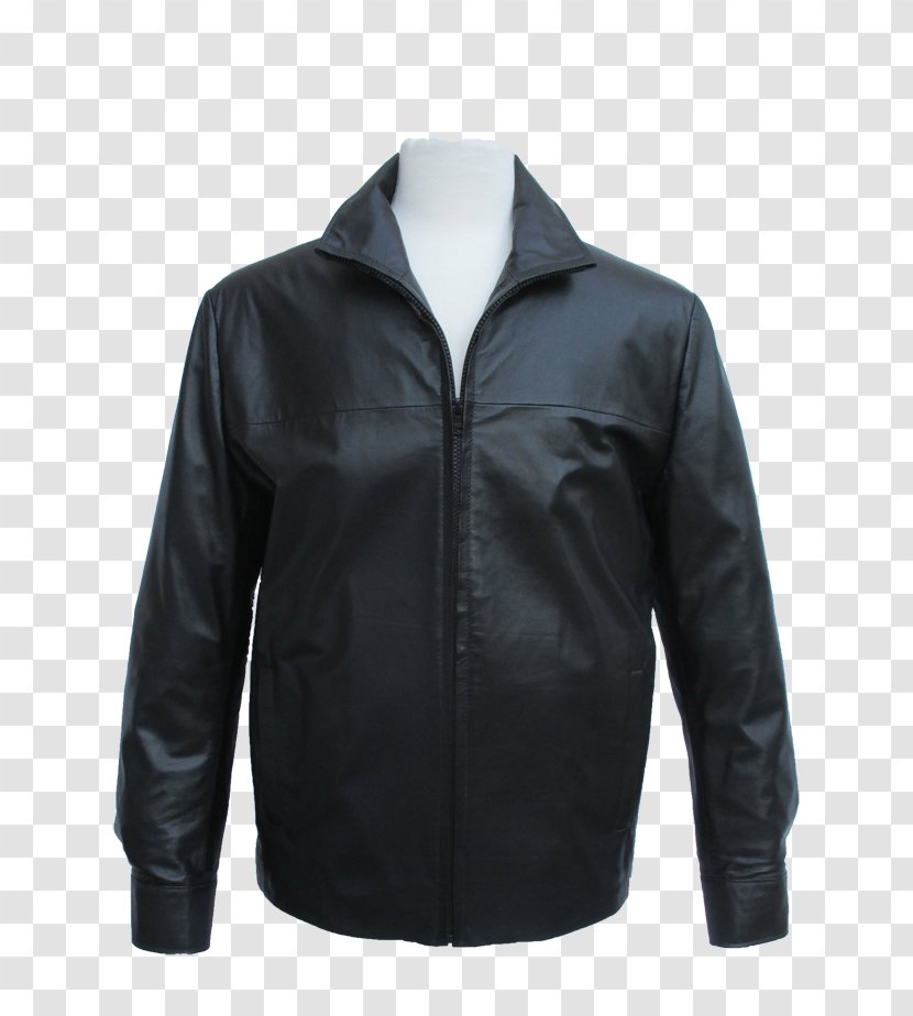 Hoodie Fleece Jacket Polar Coat - Leather Transparent PNG