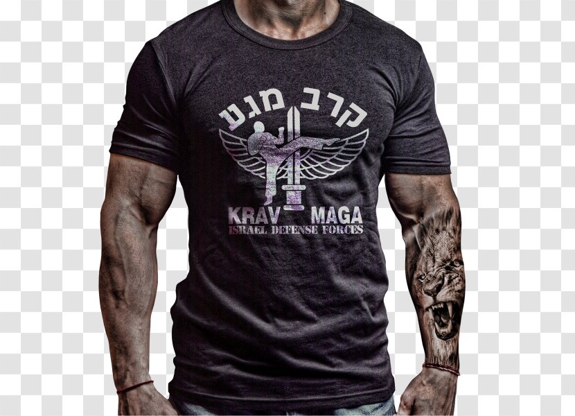T-shirt Krav Maga Karate Mixed Martial Arts Hand-to-hand Combat - Sport Transparent PNG