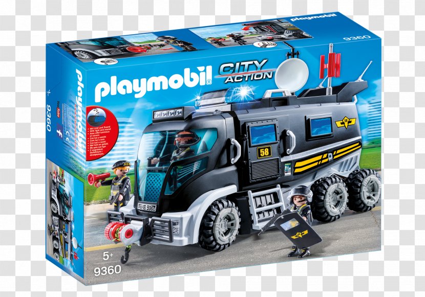 Playmobil Toy Police Truck Amazon.com Special Deployment Commando - Aviation Transparent PNG