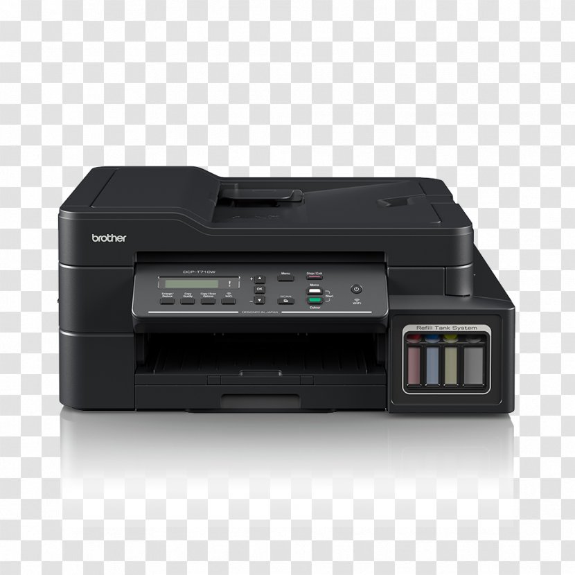Hewlett-Packard Multi-function Printer Inkjet Printing Brother Industries - Image Scanner - Hewlett-packard Transparent PNG
