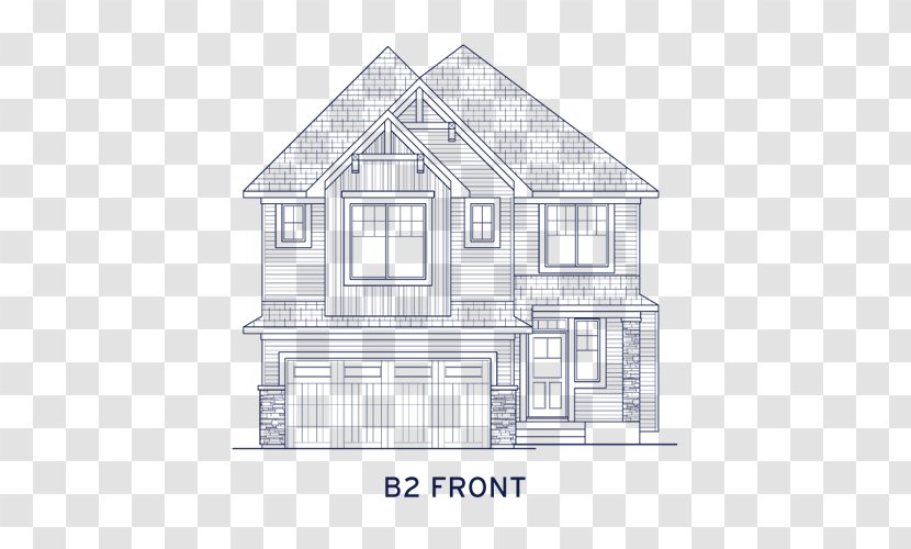 Floor Plan House Architecture Facade Property - Elevation - Kitchen Slab PLAN Transparent PNG