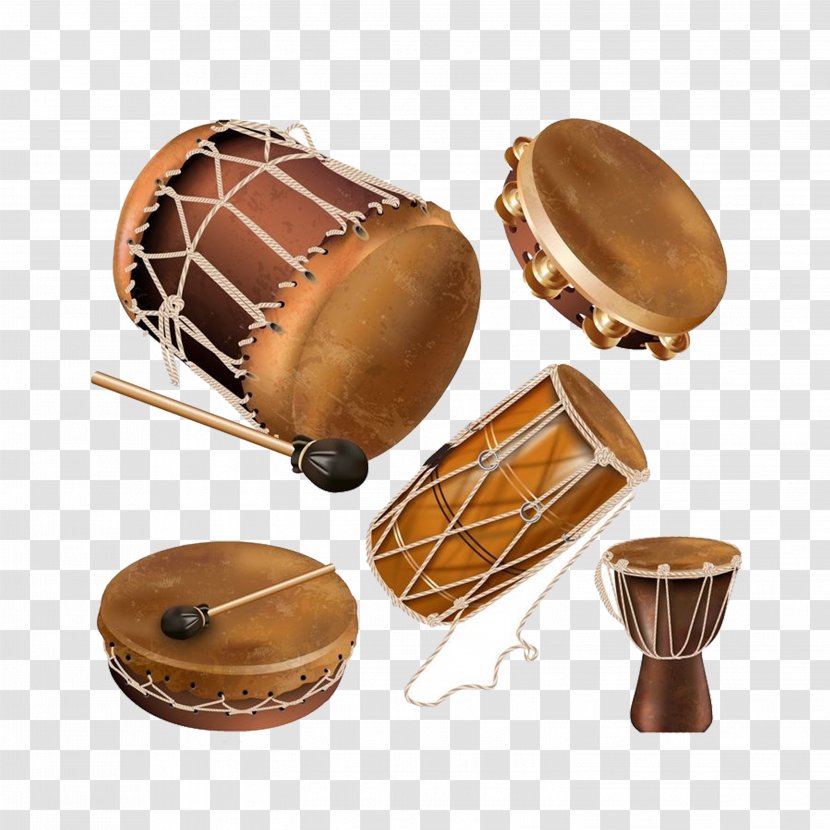 Musical Instrument Percussion Goblet Drum - Frame Transparent PNG