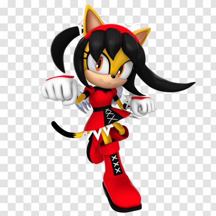 Cat Sonic Lost World The Fighters Forces Shadow Hedgehog - Blaze Transparent PNG