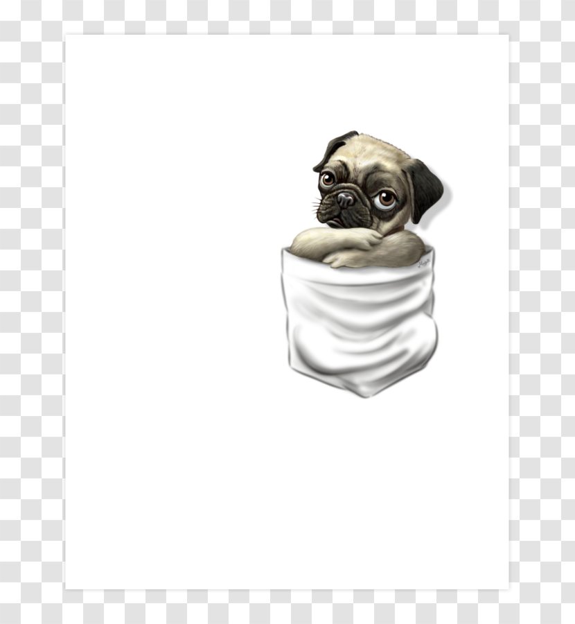 Pug Puppy T-shirt Dog Breed Transparent PNG