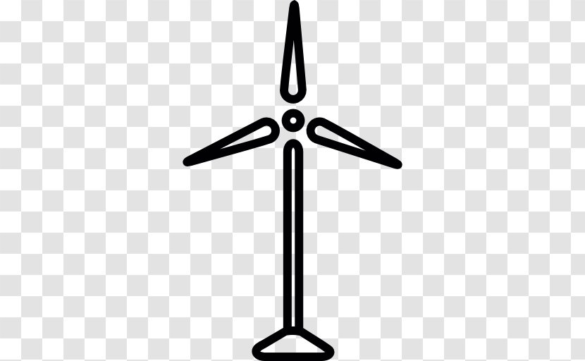 Windmill Wind Power Energy - Vector Transparent PNG