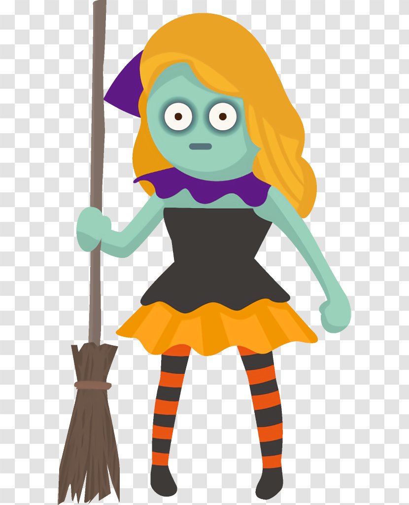 Witch Halloween - Style - Costume Transparent PNG
