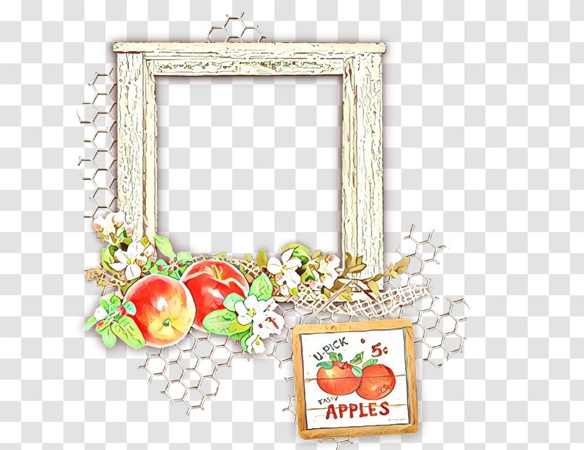 Floral Background Autumn Frame - Plant - Fruit Transparent PNG