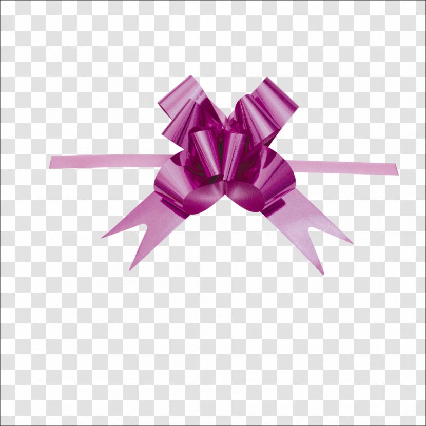 Ribbon Purple Violet Transparent PNG