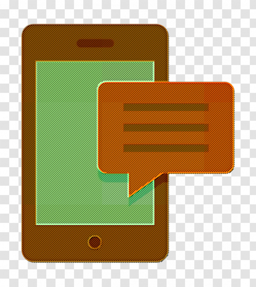 Color Communication Icon Smartphone Icon Transparent PNG