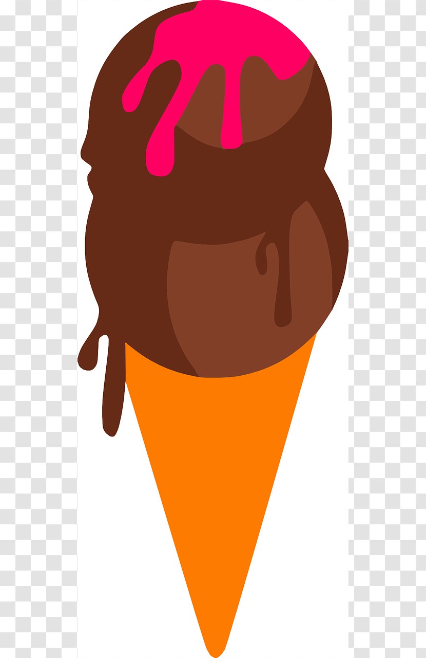Ice Cream Cones Chocolate Waffle Clip Art - Cone Transparent PNG