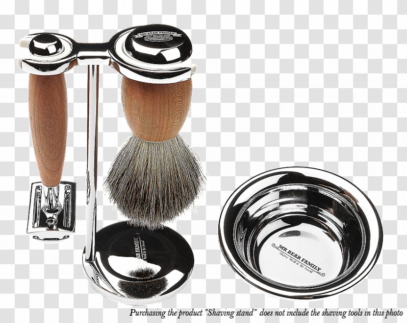 Shave Brush Shaving Oil Safety Razor - Beard Transparent PNG