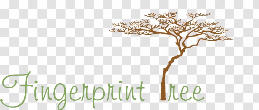 Line Flower Font - Woody Plant - Tree Fingerprint Transparent PNG