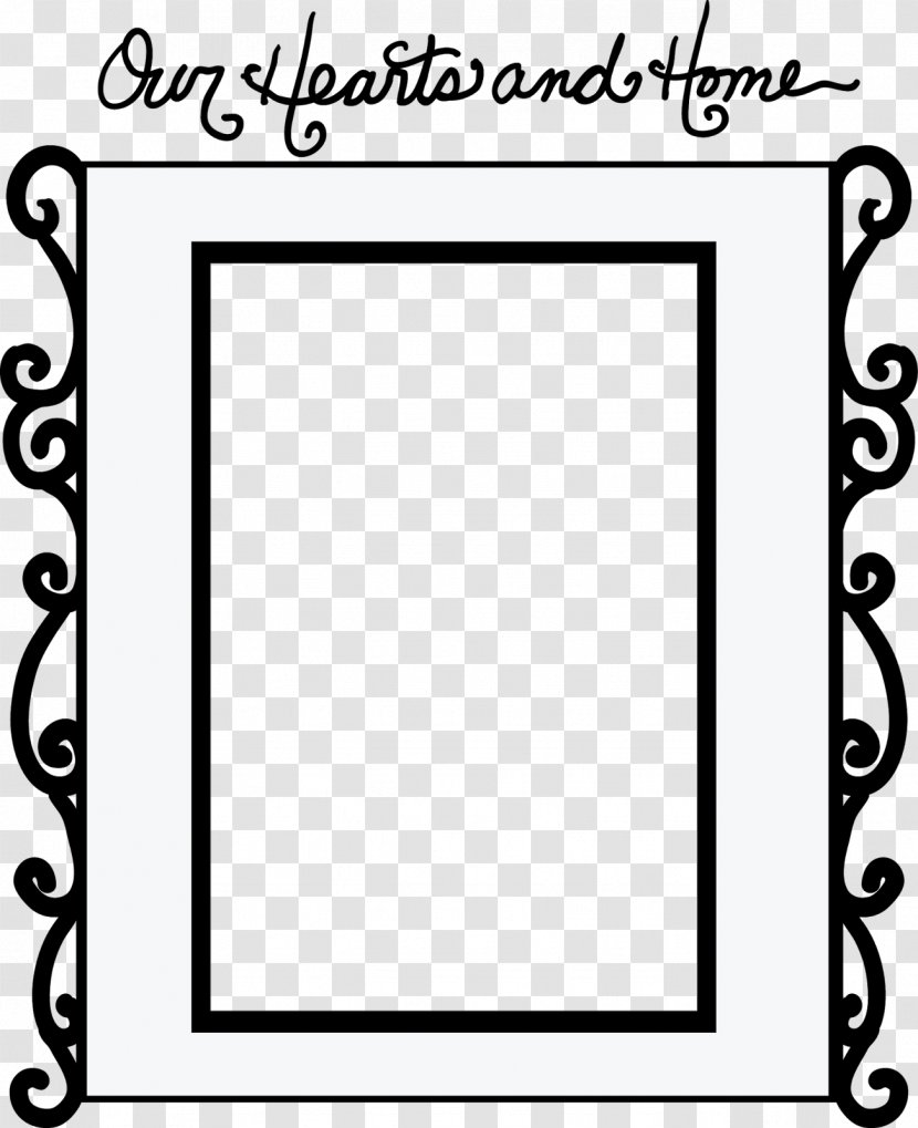 Picture Frames White Pattern - Frame - Line Transparent PNG