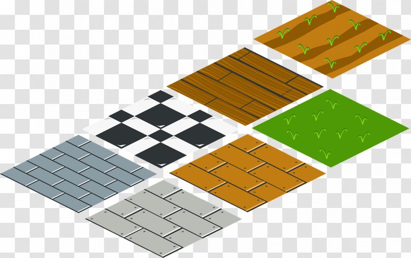 Tile Wood Flooring Isometric Graphics In Video Games And Pixel Art Clip - Floor - Floors Transparent PNG