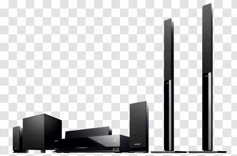 Blu-ray Disc Home Theater Systems Sony 5.1 Surround Sound LED-backlit LCD - Ledbacklit Lcd Transparent PNG