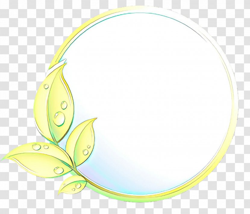 Leaf Circle - Yellow - Plant Transparent PNG