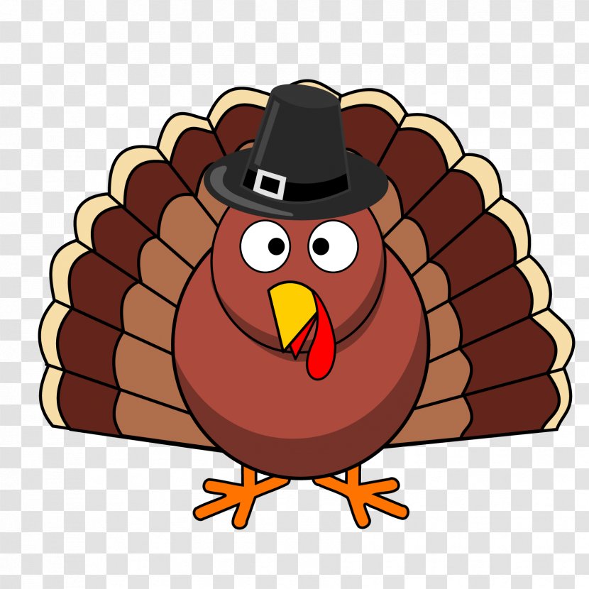 Turkey Meat Thanksgiving Clip Art - Fryer - Creative Black Hat Transparent PNG