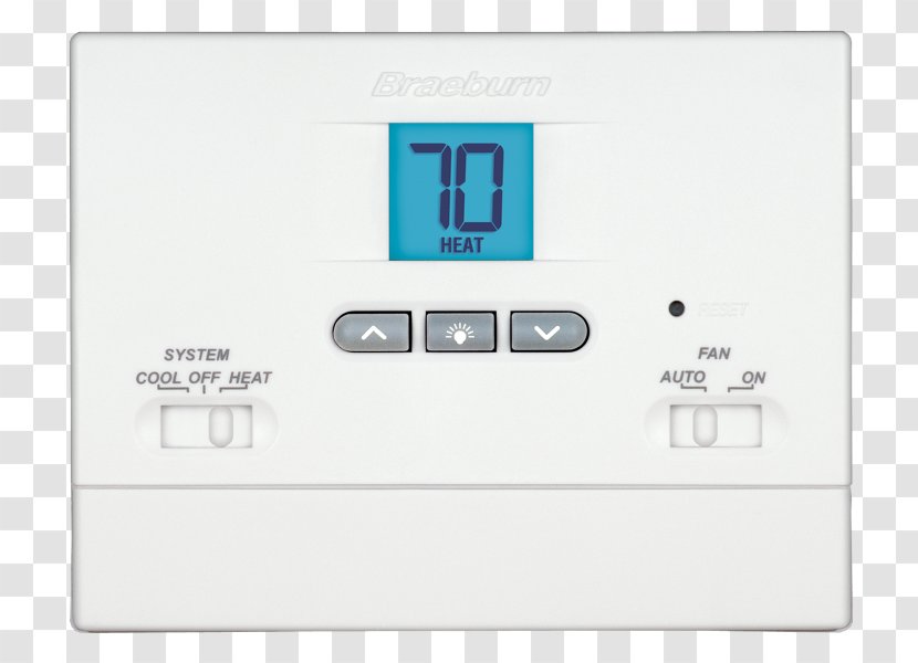 Programmable Thermostat Electric Heating Refrigeration - Heater - Burning Wire Transparent PNG