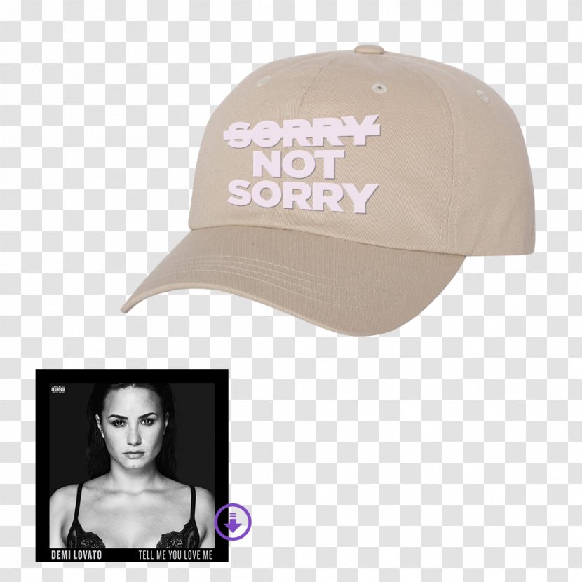 Demi Lovato T-shirt Sorry Not The Neon Lights Tour Tell Me You Love - Cartoon - Album Material Transparent PNG