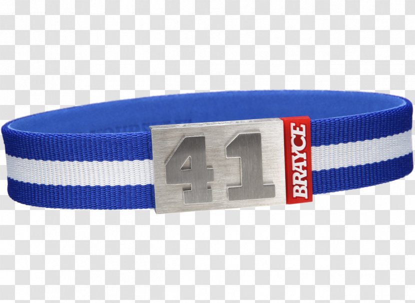 Blue Bracelet Belt Color Wristband - Electric Transparent PNG