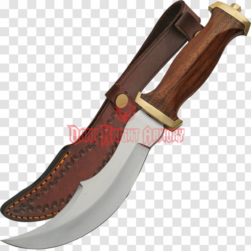 Bowie Knife Hunting & Survival Knives Throwing Scimitar Dagger Transparent PNG