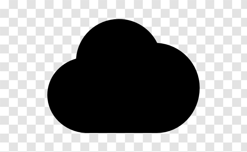 Cloud Computing Storage - Silhouette - Shaped Transparent PNG
