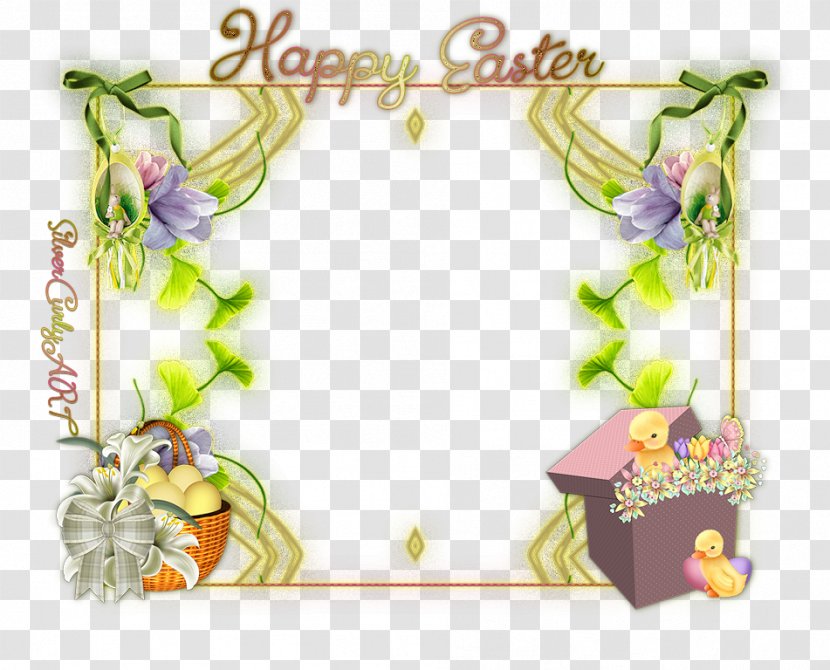 Easter Egg Flower Photography Floral Design - Arranging - Border Transparent PNG