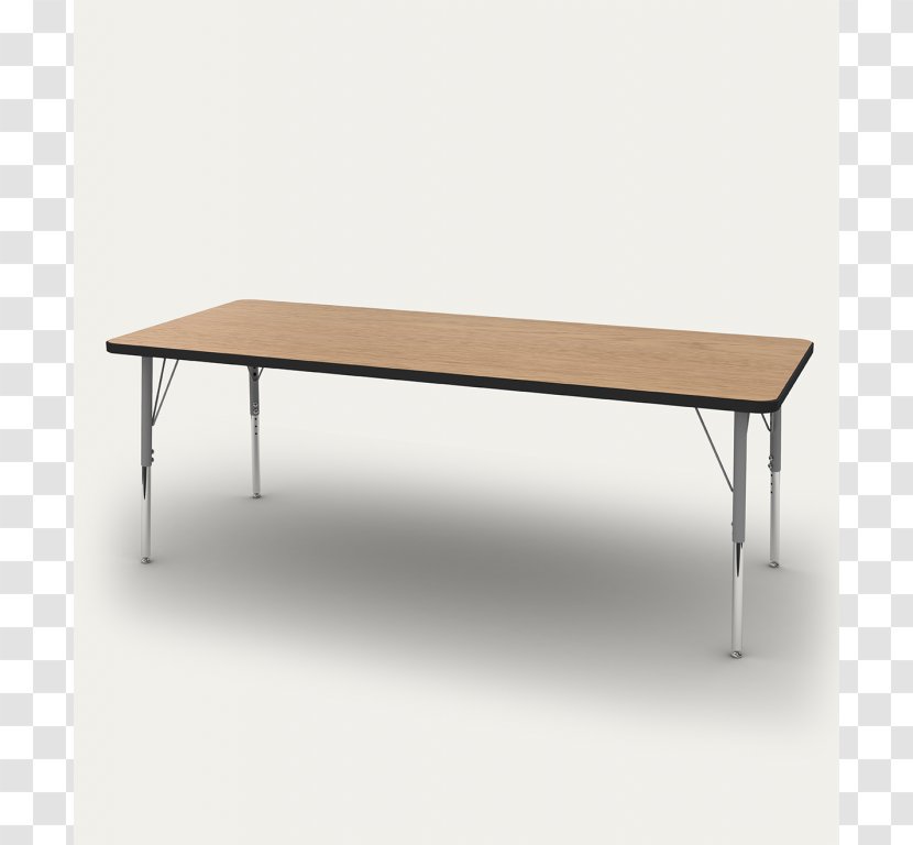 Table Melamine Rectangle Trapezoid Desk Transparent PNG