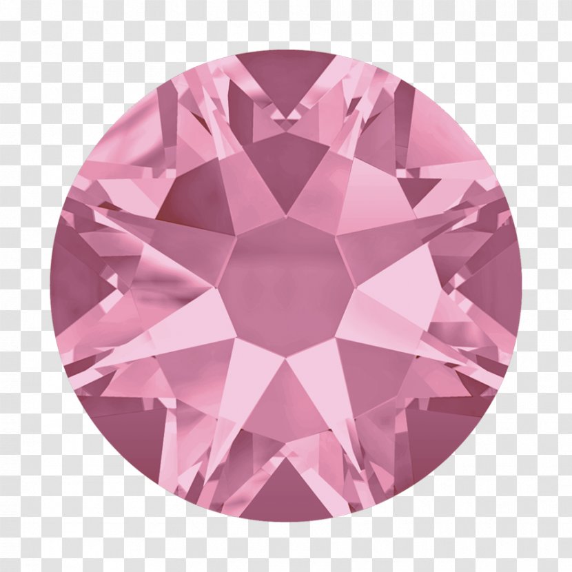 Imitation Gemstones & Rhinestones Swarovski AG Crystal Rose Diamond - Pink - Light Transparent PNG