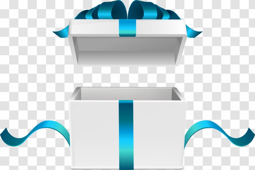 White Gift Box Vector - Brand - Technology Transparent PNG