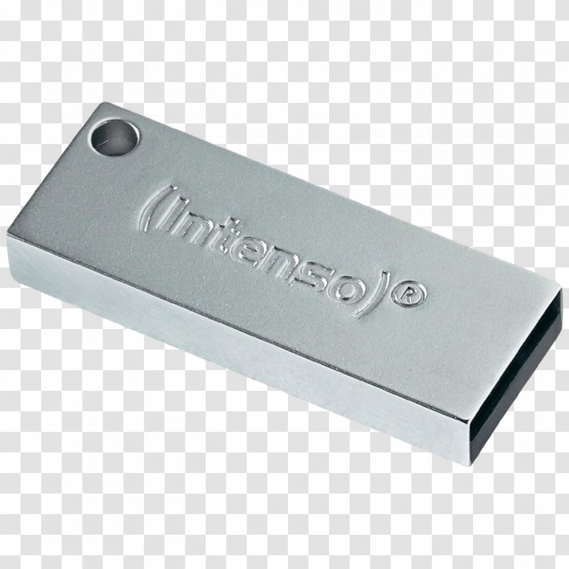 USB Flash Drives Intenso Premium Line Stick Silver 3.0 Pencil Speed - Electronics Accessory Transparent PNG