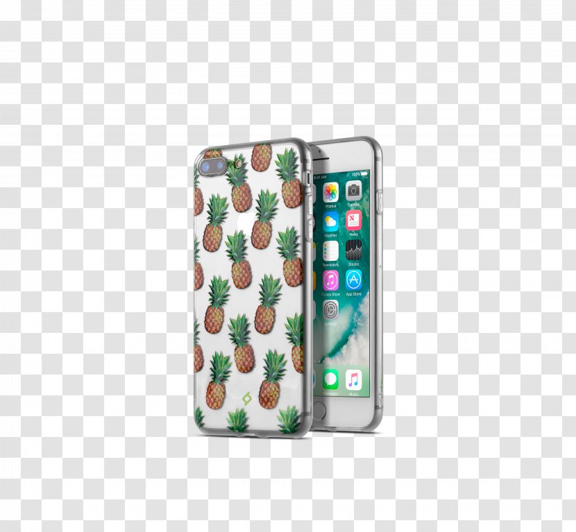 Apple IPhone 8 Plus 5s 6 6s - Mobile Phone - Flamingo And Pineapple Transparent PNG
