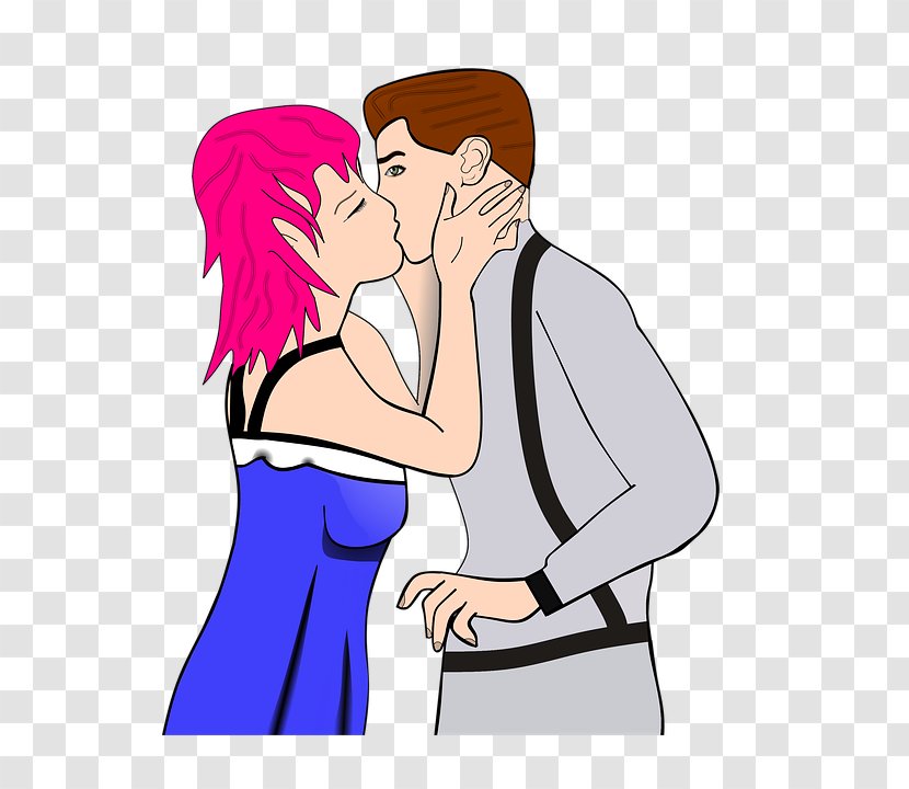 Kiss Husband Romance Fiction Friendship - Tree - Love Cartoon Images Transparent PNG