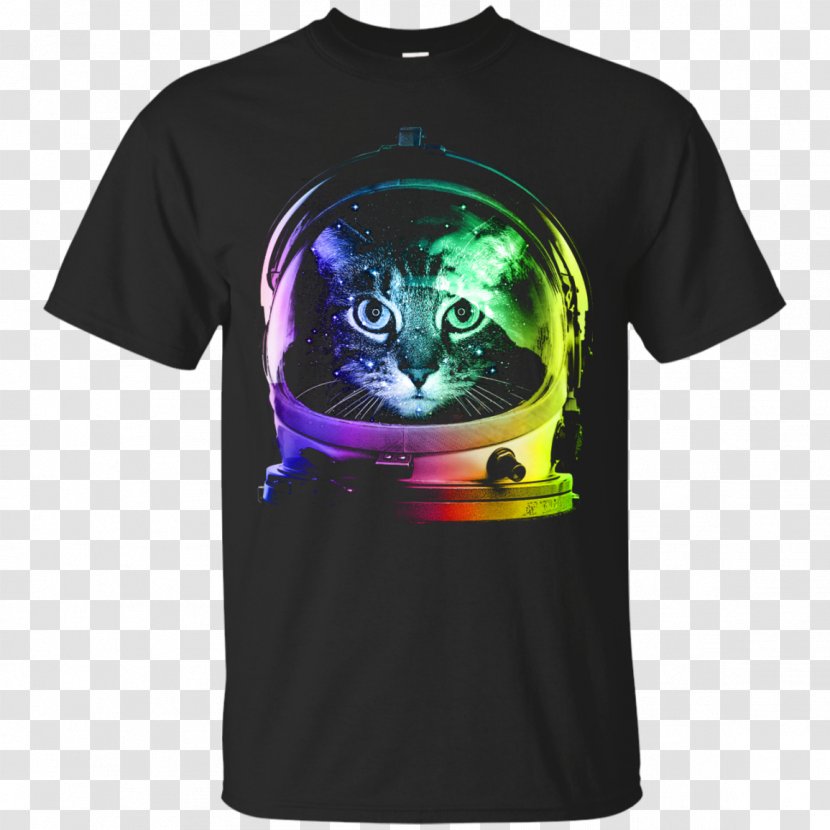 T-shirt Hoodie Space Cat - T Shirt Transparent PNG