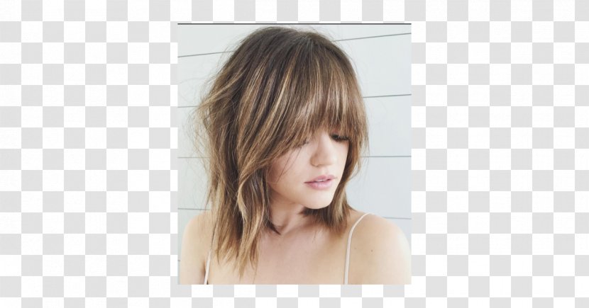 Aria Montgomery Hairstyle Bangs Pretty Little Liars Makeover - Frame Transparent PNG