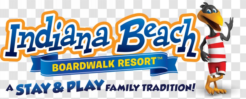 Indiana Beach Boardwalk Resort Beach, Accommodation Amusement Park - Logo Transparent PNG