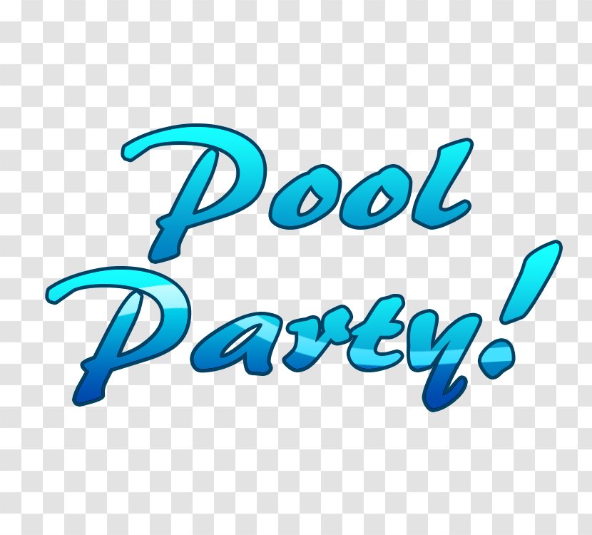 Logo Party - Swimming Pool Transparent PNG