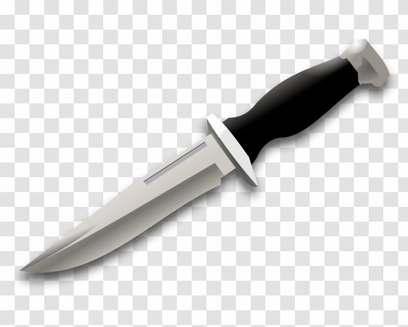 Knife Kitchen Knives Clip Art - Bowie Transparent PNG