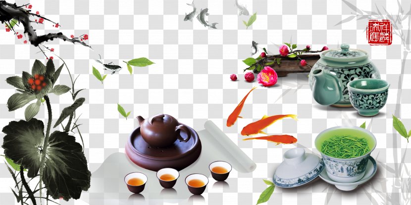 Tea Culture Computer File - Cuisine - Chinese Style Transparent PNG