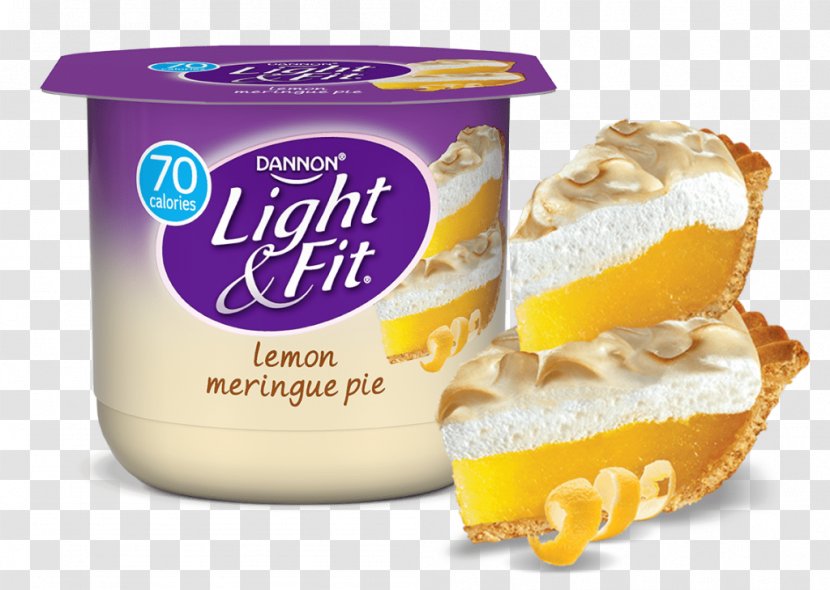 Lemon Meringue Pie Greek Cuisine Yoplait Yoghurt Yogurt - Cream - Sugar Transparent PNG