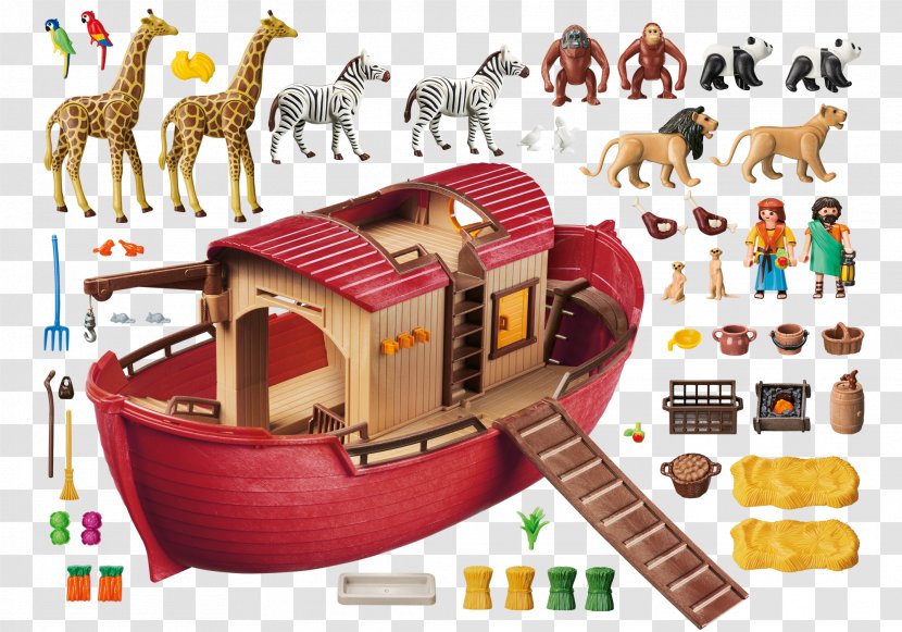 Playmobil Noah's Ark Toy ARK: Survival Evolved Amazon.com - Northern Giraffe Transparent PNG