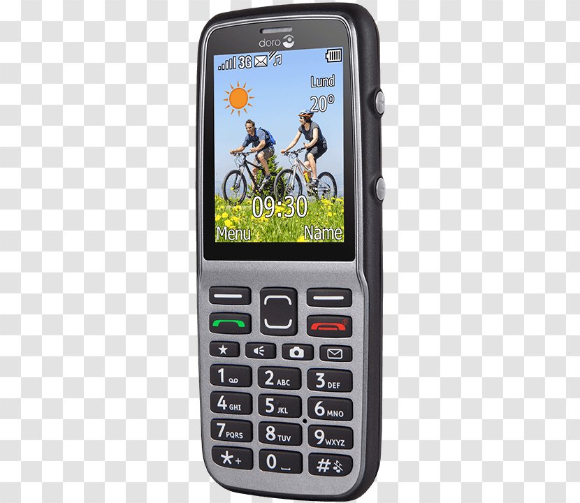 Doro PhoneEasy 530X Telephone 520X Comfort 4005 - Mobile Phone - Easy Banking Transparent PNG