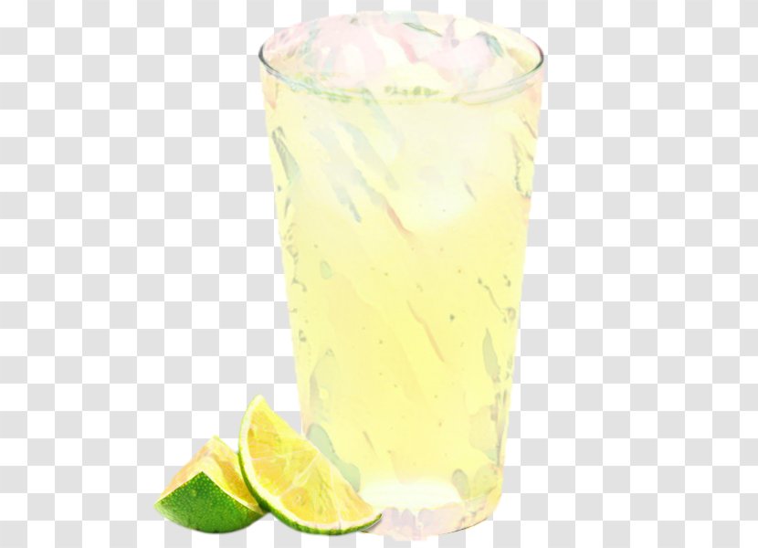 Cartoon Lemon - Juice - Tumbler Soft Drink Transparent PNG