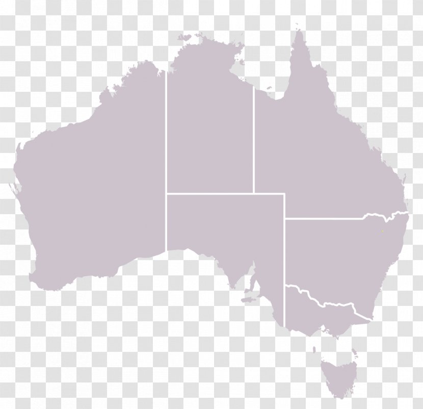 Australia Map - Geography Of Transparent PNG